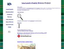 Tablet Screenshot of laird.org.uk